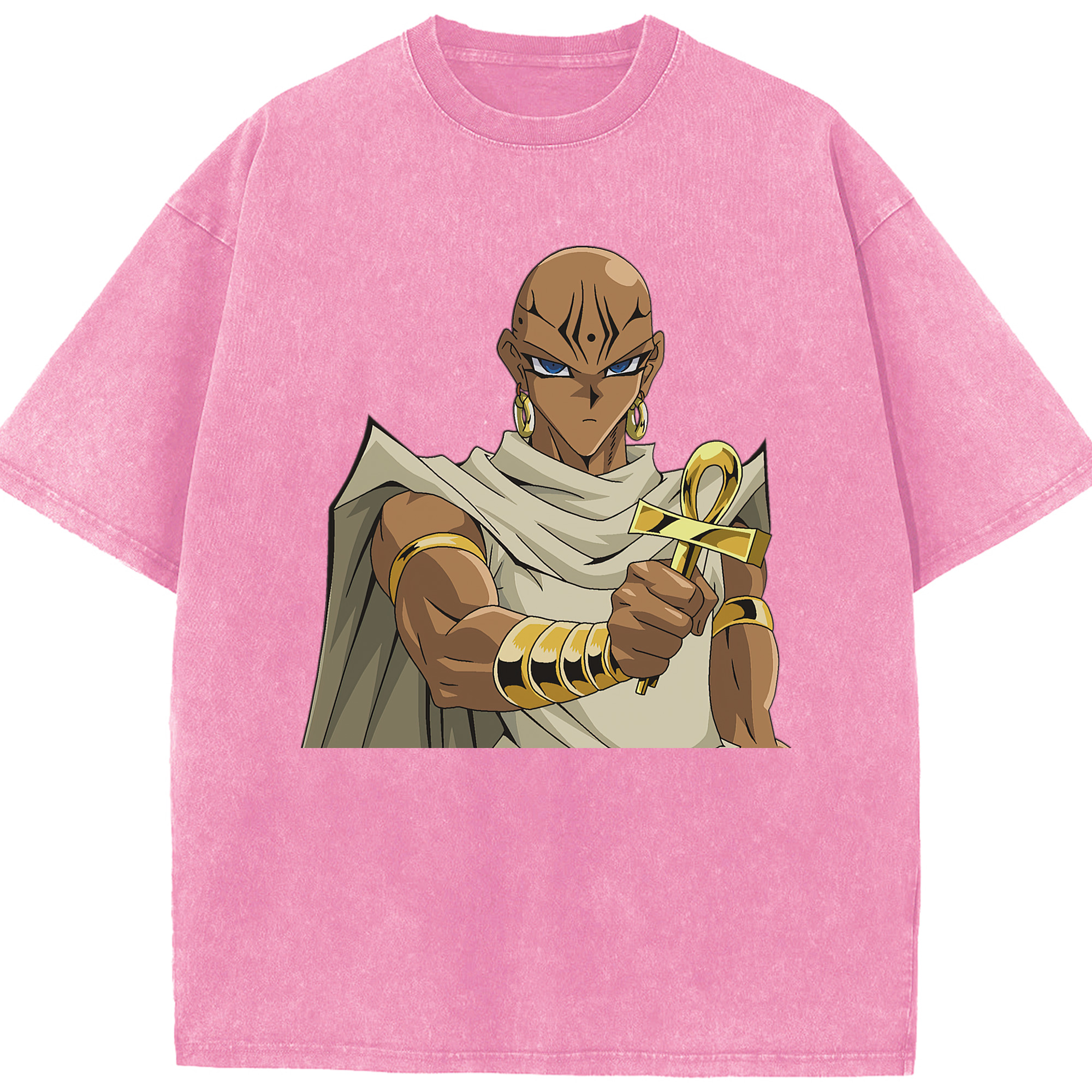 （画像用） 遊☆戯☆王 Yu-Gi-Oh! 綿100% ヴィンテージ風 半袖Tシャツ（フロントプリント）